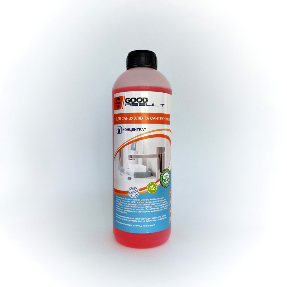 Концентрат для санвузлів та сантехніки GOOD RESULT 1л Павлоград - фото 3