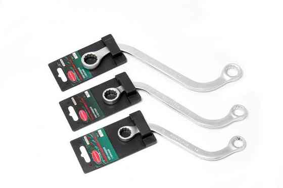 Ключ накидний S-подібний 18х19мм ROCKFORCE RF-7611819A Одесса