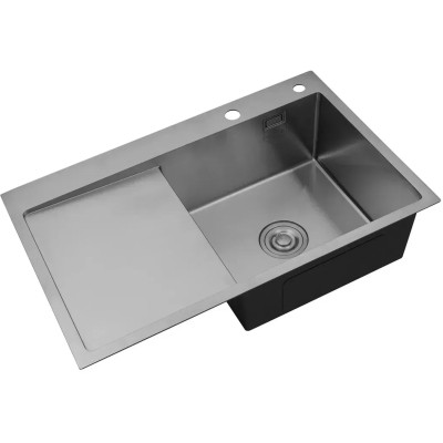 Мойка кухонная Kroner Geburstet-7849RHM (CV025276) Винница - изображение 8