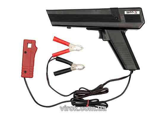 Стробоскопна лампа YATO для двигунів, U= 12 В, макс. макс. 8000 об/хв. [6/12] Одеса