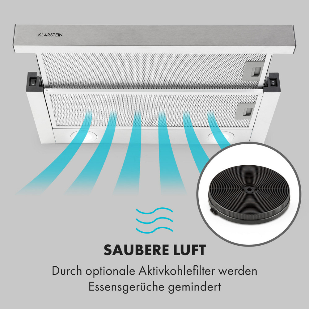 Витяжка Viola неіржавка сталь 59,6 см 612 м3/год EEC A срібло (Німеччина, читати опис) Рівне - фото 7