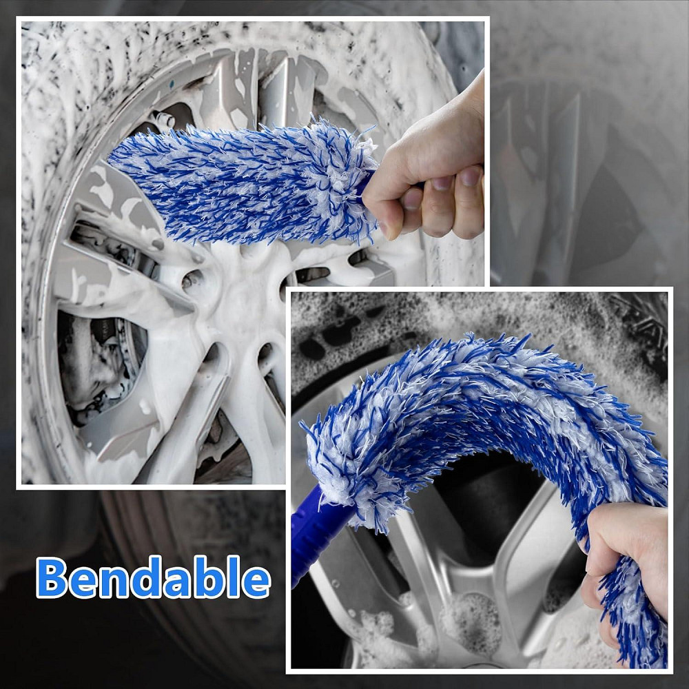 Щітка з мікрофібри для чищення дисків з рукавичкою для миття Луцк - изображение 3