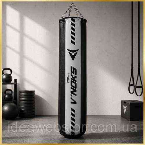 Спортивна груша для боксу  V'Noks Inizio Grey 1,5 м, 50-60 кг професійний боксерський мішок Київ