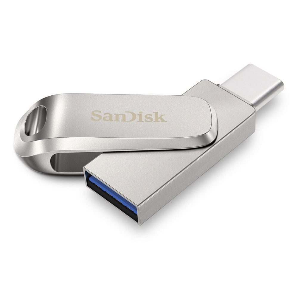 Flash SanDisk USB 3.1 Ultra Dual Luxe Type-C 64Gb (150 Mb/s) Киев - изображение 2