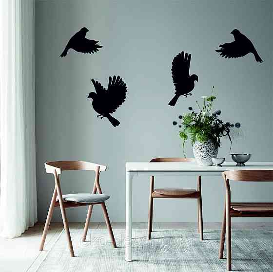 Декоративное настенное Панно «Птичка» Декор на стену(цена за 1шт) Киев