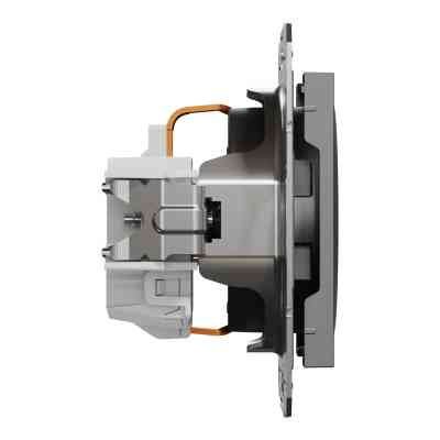 Розетка Schneider Electric ASFORA антрацит (EPH2900171) Винница