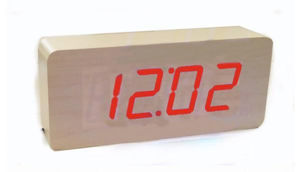 Настольные часы от сети+батарейка ART-865 (50 шт/ящ) Одесса - изображение 4