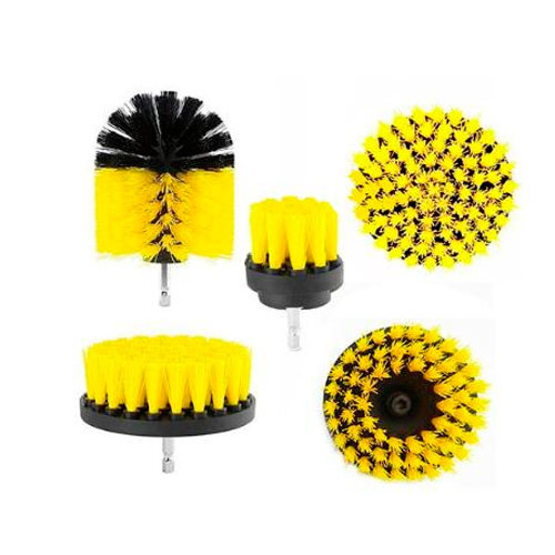 Набор щеток-насадок 5шт на шуруповерт дрель для чистки автомобиля Винница - изображение 2