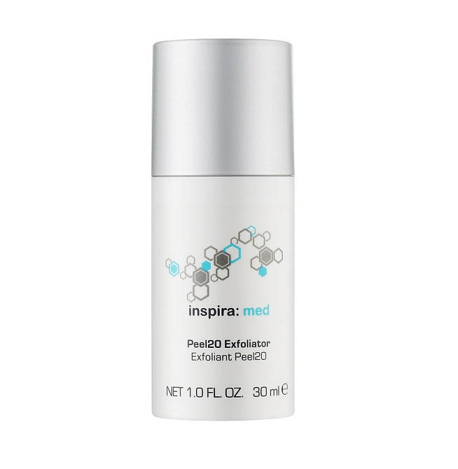 Пілінг-гель 20% з АНА комплексом Peel 20 Exfoliator Inspira Med 30 мл Київ - фото 2