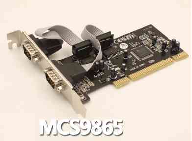 PCI Контролер 2xCOM (RS232), MosChip S9865, RTL Вінниця