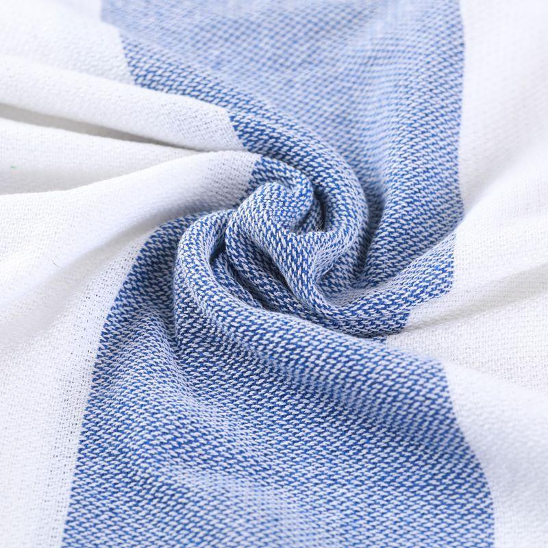 Полотенце пештемаль Lovely Svi хлопковое, пляжное, хамам, spa - XХL 100x180 см Blue/Red Stripes Киев - изображение 4