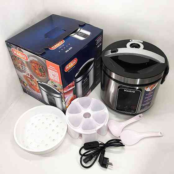 Мультиварка скороварка мультиповар MAGIO, Антипригарні мультиварки рисоварки, Мультиварка пароварка 5 л SC-37 Івано-Франківськ