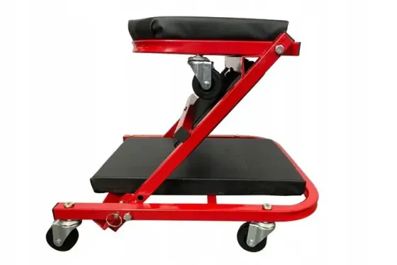 Лежак стілець підкатний автослюсаря для ремонту автомобіля підкатний стілець для майстра AL-FA трансформер для зручного ремонту Львів