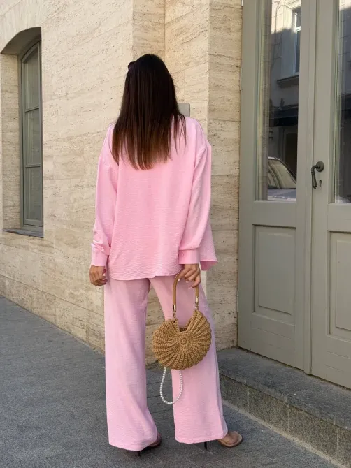 Жіночий костюм трійка з сорочкою, майкою та штанами Одеса - фото 11