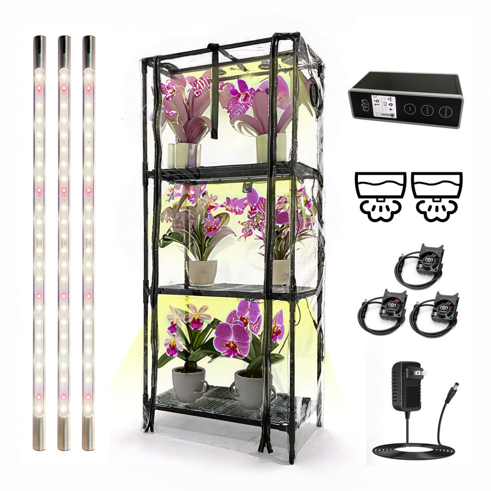 Міні-теплиця Tropic Black з автоматичним регулюванням вологості повітря, керуванням освітленням, тай Бориспіль - фото 2