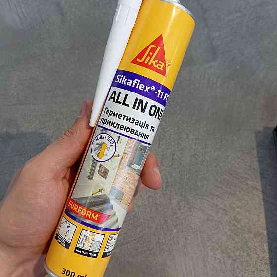Клей-герметик поліуретановий Sika Sikaflex-11 FC 300 мл білий Киев