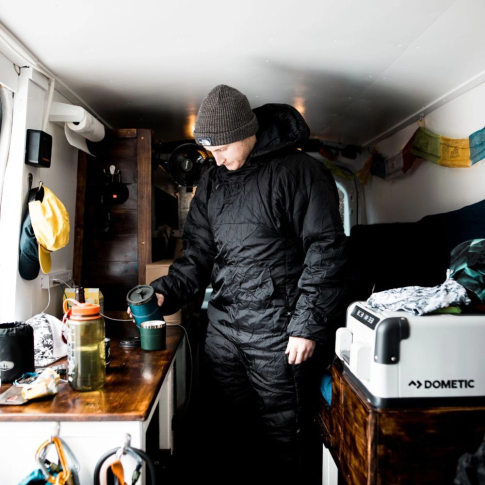 Спальный мешок-комбинезон Selkbag Original (размер М) Черный Винница - изображение 9