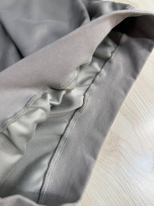 Свитшот женский A-N 30070-1 базовый оверсайз однотонный, бежевый, one size Киев - изображение 15