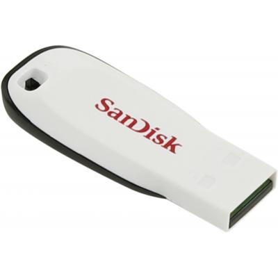 USB флеш накопичувач SanDisk 16GB Cruzer Blade White USB 2.0 (SDCZ50C-016G-B35W) Вінниця - фото 2