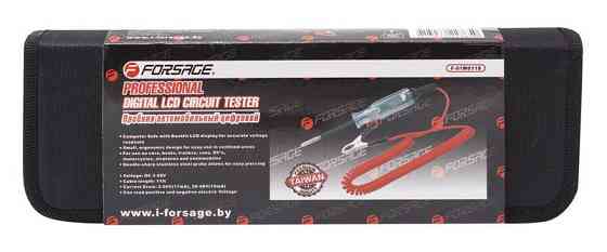 Пробник автомобільний цифровий 6-48V (довжина шнура - 3,5м) в сумці Forsage F-01M0118 Одесса
