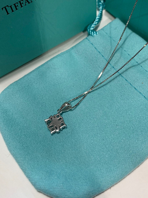 Tiffany Тиффани подвеска, серебро 925 пробы / упакована в мешочек Tiffany Одесса - изображение 3