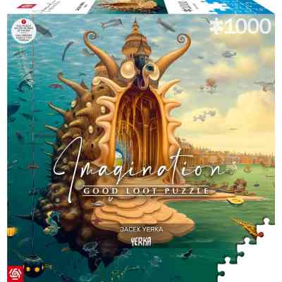 Пазл GoodLoot Imagination: Jacek Yerka Harbor 1000 ел. (5908305249351) Вінниця