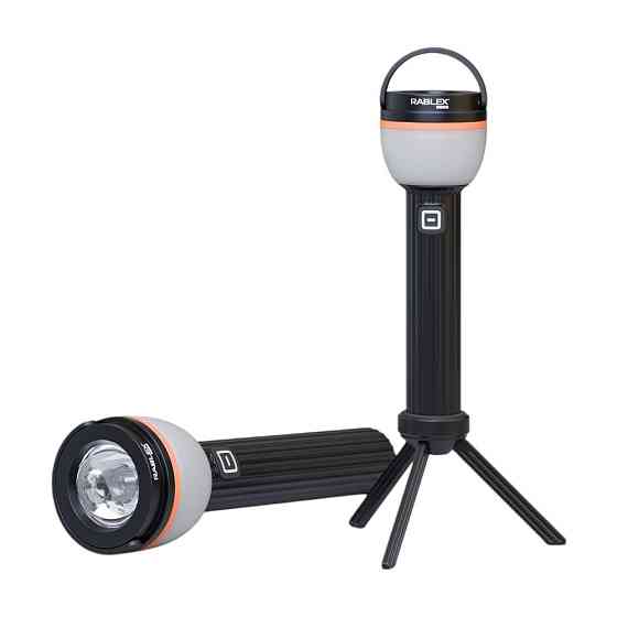 Ручний ліхтар Rablex RB918, 2 ліхтарі, Type-C, 800LM, водонепроникний, Дніпро