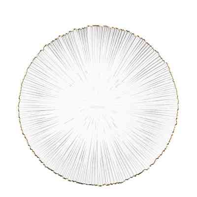 Тарілка Ardesto Mallow, 26.5см, скло, прозорий (AR5013) Вінниця