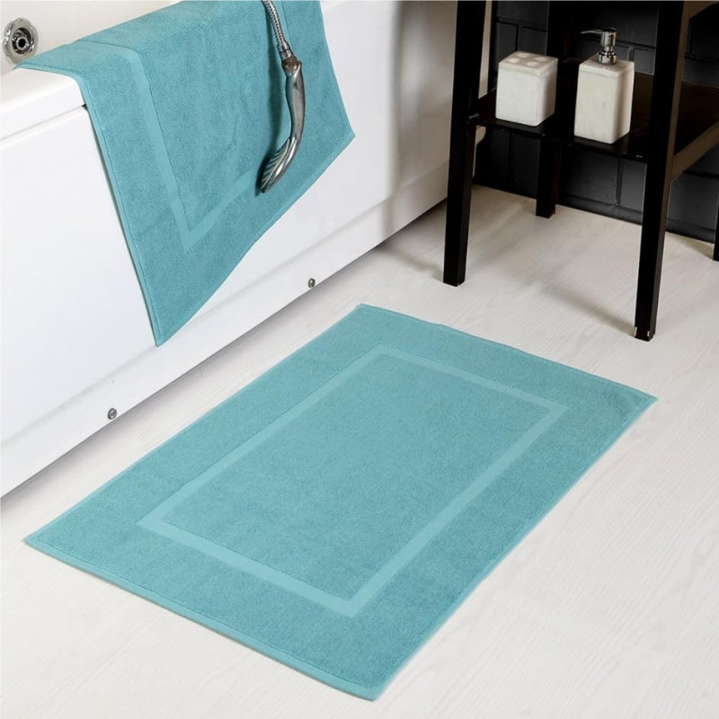 Рушники для ніг Lovely Svi – бавовна / махра - 50 x 80 см – Бірюзовий (22402493) Київ - фото 4