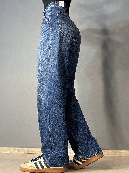 Джинси жіночі Its Basic 2952-17 skater baggy банани з косими кишенями сині, синій, 38, 38, 79 см, 111 см Київ - фото 4