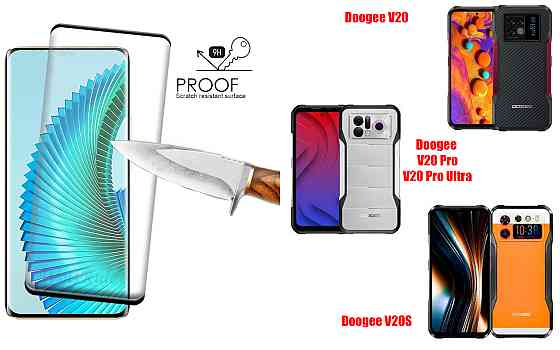 Защитное стекло HyperGlass Pro для Doogee V20, V20 Pro, V20S, V20 Pro Ultra – максимальная чувствительность и Киев