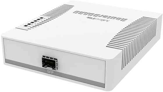 Комутатор Mikrotik RB260GS, 5 Gigabit ports and SFP cage, SwOS, plastic case, PSU Вінниця