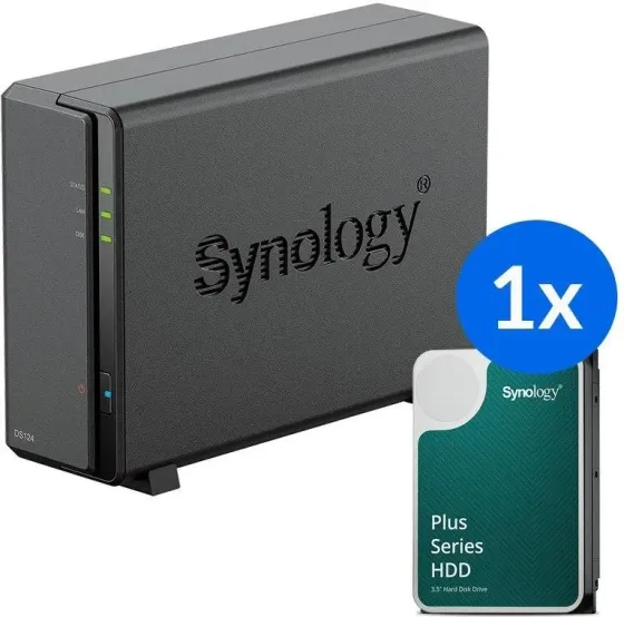 Сервер Synology DS124 /6T (DS1246T001) Київ