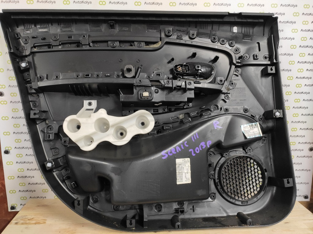 Карта дверей передня права Renault Scenic III 2013-2016 (809008669R) Ковель - фото 2