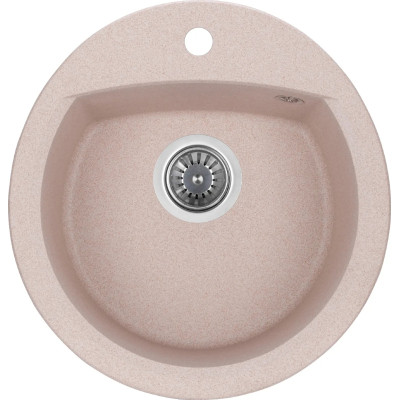 Мойка кухонная GRANADO RONDA avena з сифоном (470*490mm.) (gr2202) Винница - изображение 1