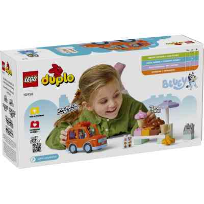 Конструктор LEGO DUPLO Bluey Путешествие с мороженым с Блуи (10458) Винница