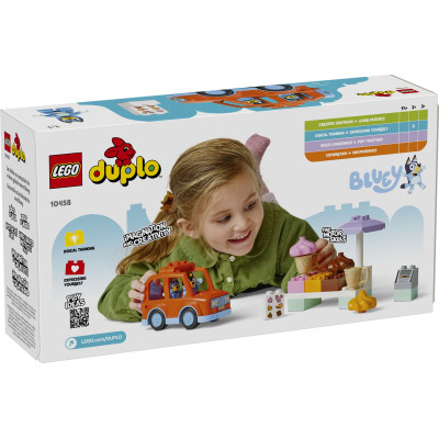 Конструктор LEGO DUPLO Bluey Путешествие с мороженым с Блуи (10458) Винница - изображение 4