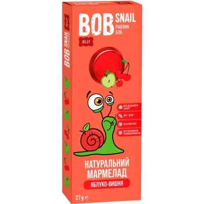 Мармелад Bob Snail Улитка Боб яблоко-вишня 27 г (4820219344186) Винница