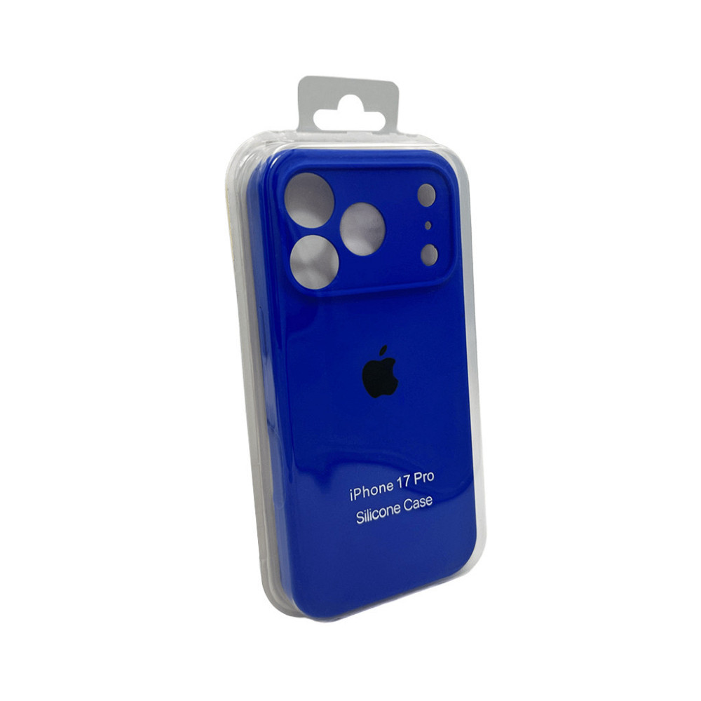 Чохол для смартфона Silicone Full Case AA Camera Protect for Apple iPhone 17 Pro 45,Shiny Blue Київ - фото 2