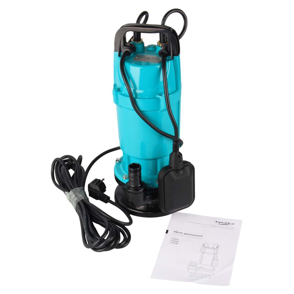 Насос дренажний 0.55кВт Hmax 20м Qmax 210л/хв AQUATICA QDX3-20-0.55A (773233) Рівне - фото 9