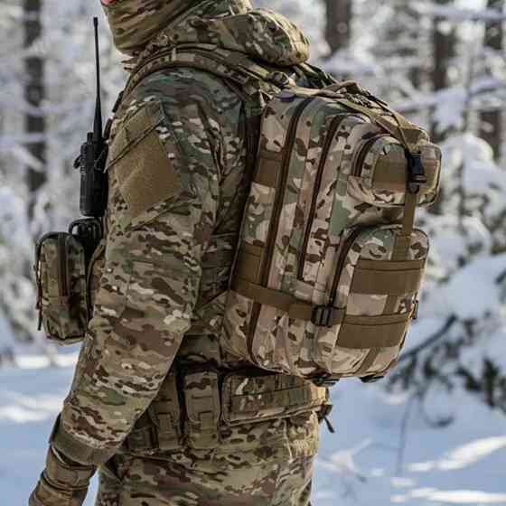 Рюкзак туристичний універсальний, Армійський речовий похідний рюкзак Військовий потужний NO-79 Львів