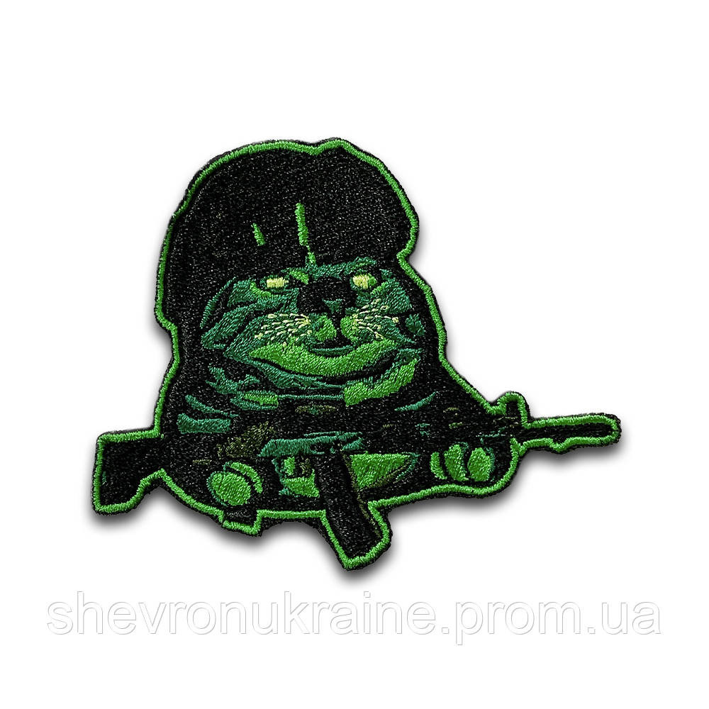 Шеврон Военный кот (Форма контурная. На липучке) Размер 8x8см Киев - изображение 5