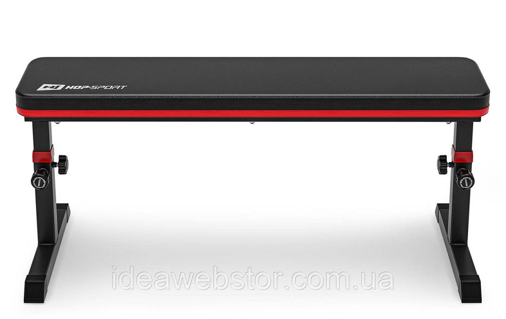 Набір Hop-Sport Premium 59кг з лавою HS-1025 Pro та штангою Київ - фото 5