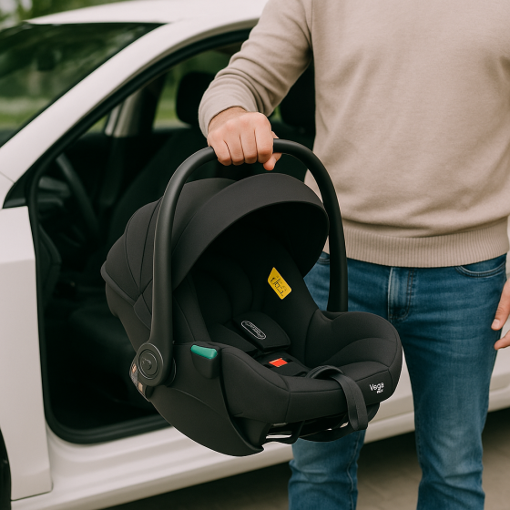 Автокрісло CARRELLO Vega lite CRL-13808 Absolute Black i-Size 40-87см Київ