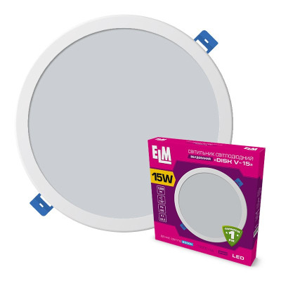 Світильник ELM Disk V - 15W 6500K (26-0060) Вінниця - фото 1