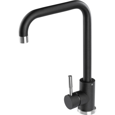 Змішувач GRANADO Oviedo LUX black shine (gz0201L) Вінниця - фото 1