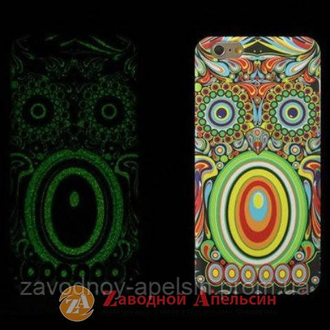 Samsung A5 A510 2016 фосфорный чехол Luxo owl Одесса - изображение 1