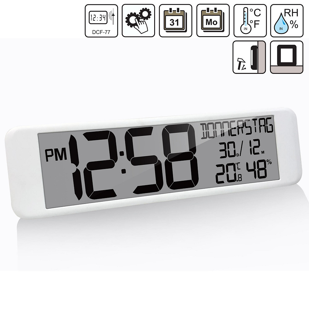 Годинник настінний Technoline WS8120 White (WS8120) Київ - фото 4