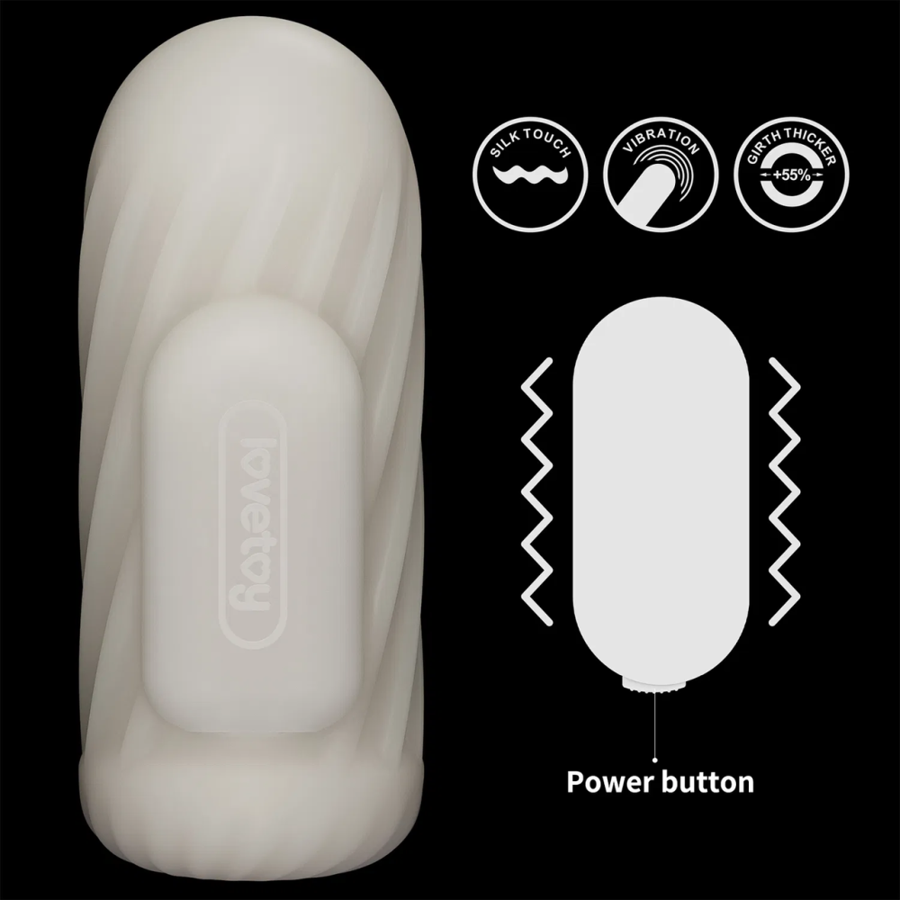 Мастурбатор - Knights Ring Vibrating Dual Purpose Sleeve-Spiral Sex Aura Київ - фото 9