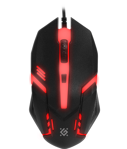 Набір клавіатура + миша (провідний) Defender Glion C-123 RGB-підсвічування (Чорний) Київ - фото 2